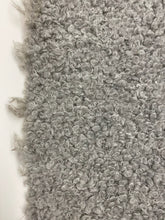 Load image into Gallery viewer, Holly Hunt Teddy in Warm Silver, 11y24in, Alpaca Boucle