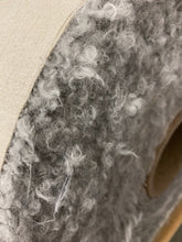 Load image into Gallery viewer, Holly Hunt Teddy in Warm Silver, 11y24in, Alpaca Boucle
