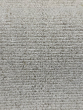 Load image into Gallery viewer, Holly Hunt/ Heathered Ottoman: Frost 12yrds,Textured &amp; pre-backed
